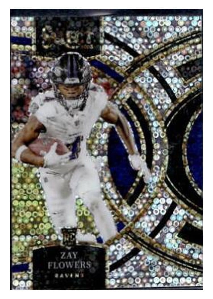 2023 Panini Select Base Set Zay Flowers #157 card