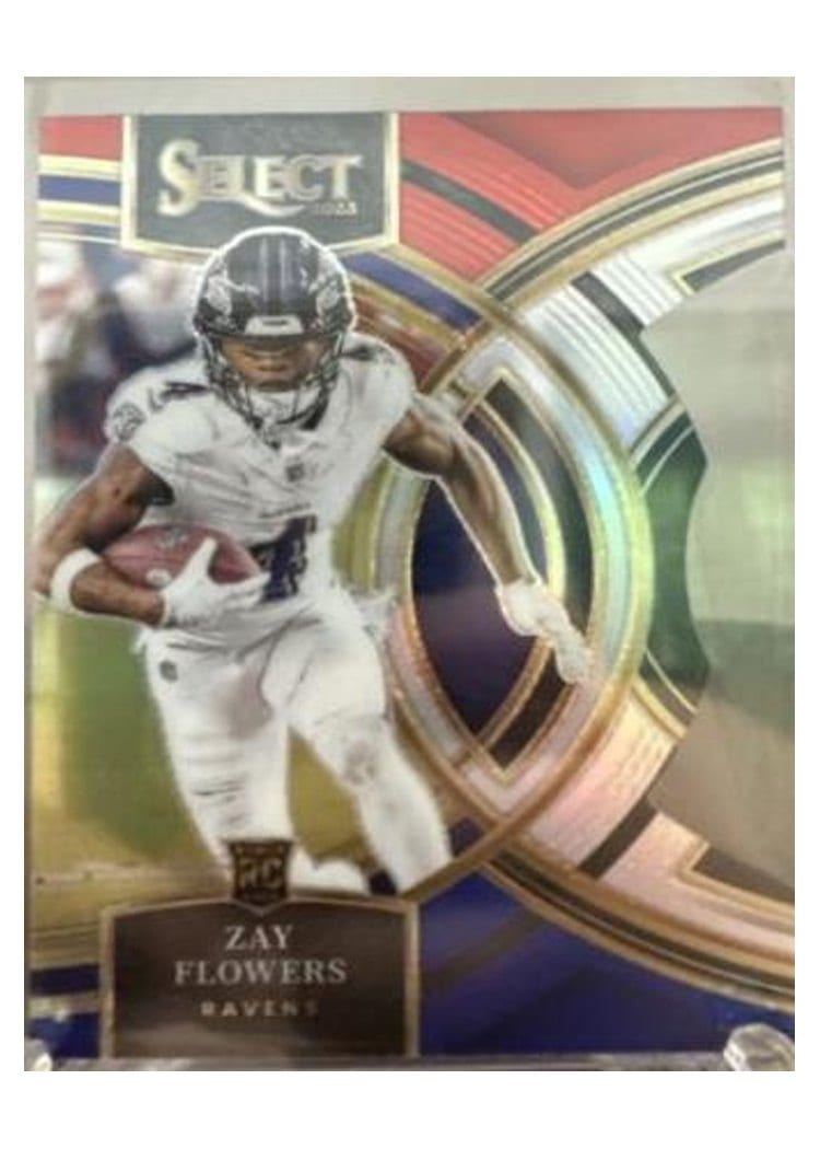 2023 Panini Select Base Set Zay Flowers #157 card