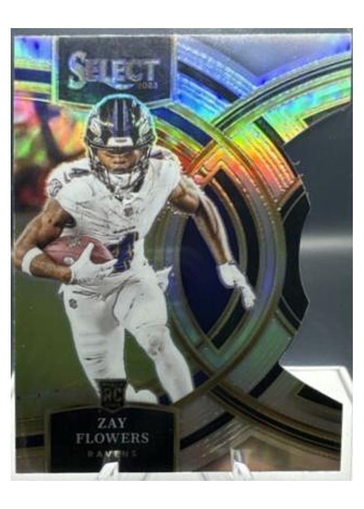 2023 Panini Select Base Set Zay Flowers #157 card