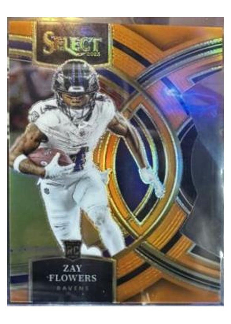 2023 Panini Select Base Set Zay Flowers #157 card