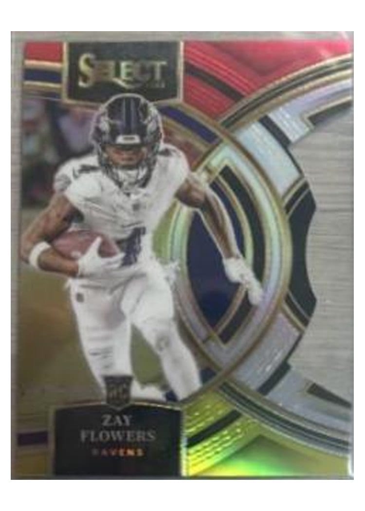 2023 Panini Select Base Set Zay Flowers #157 card