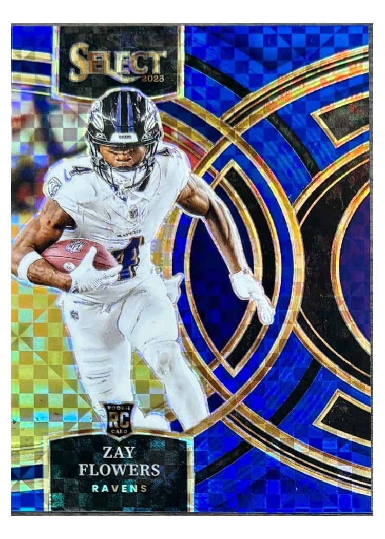 2023 Panini Select Base Set Zay Flowers #157 card