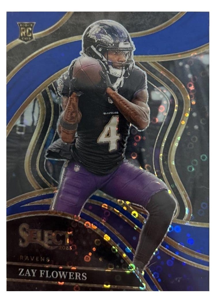 2023 Panini Select Base Set Zay Flowers #157 card