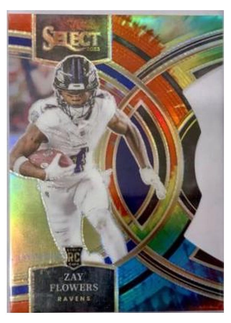 2023 Panini Select Base Set Zay Flowers #157 card