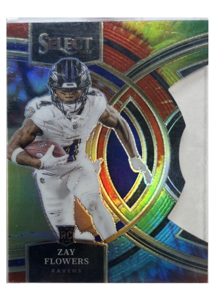 2023 Panini Select Base Set Zay Flowers #157 card
