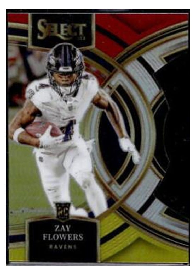 2023 Panini Select Base Set Zay Flowers #157 card