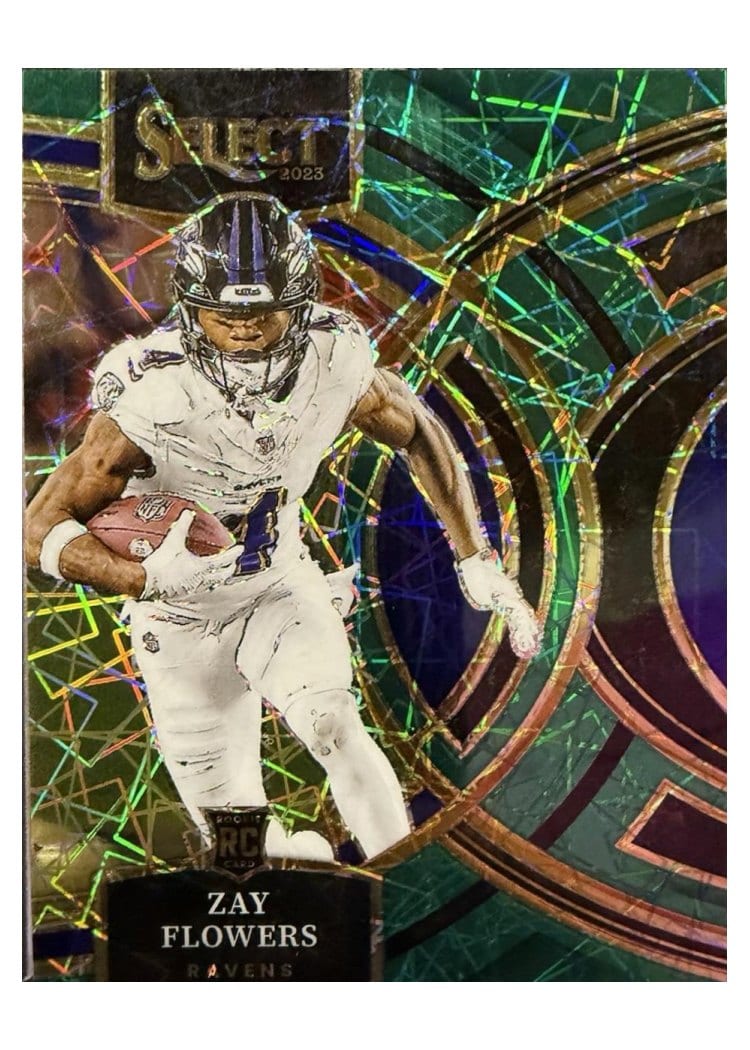 2023 Panini Select Base Set Zay Flowers #157 card