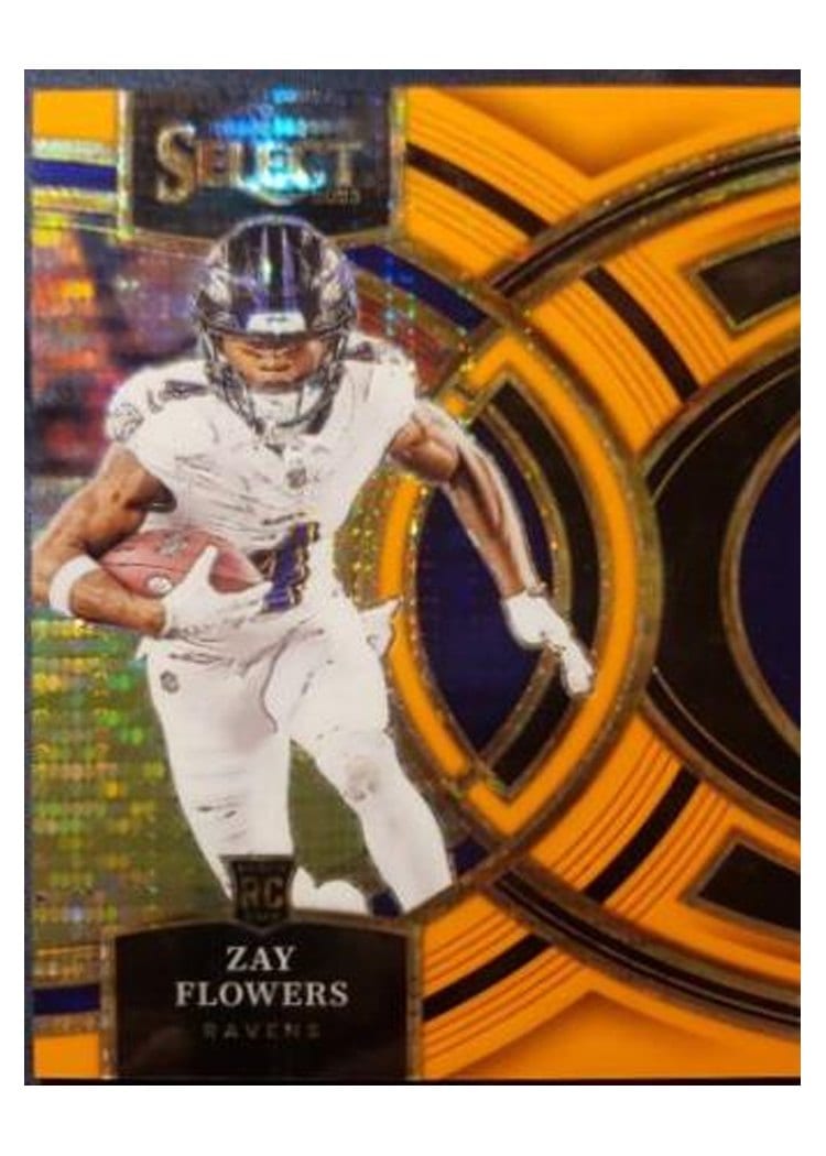 2023 Panini Select Base Set Zay Flowers #157 card