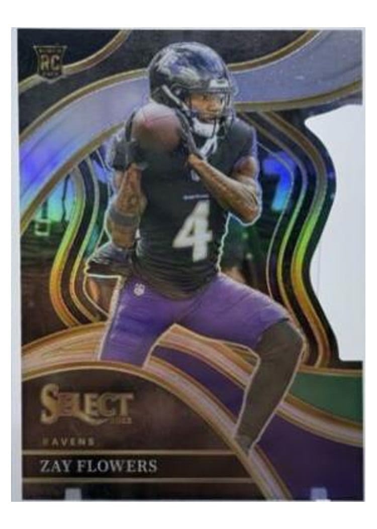 2023 Panini Select Base Set Zay Flowers #201 card
