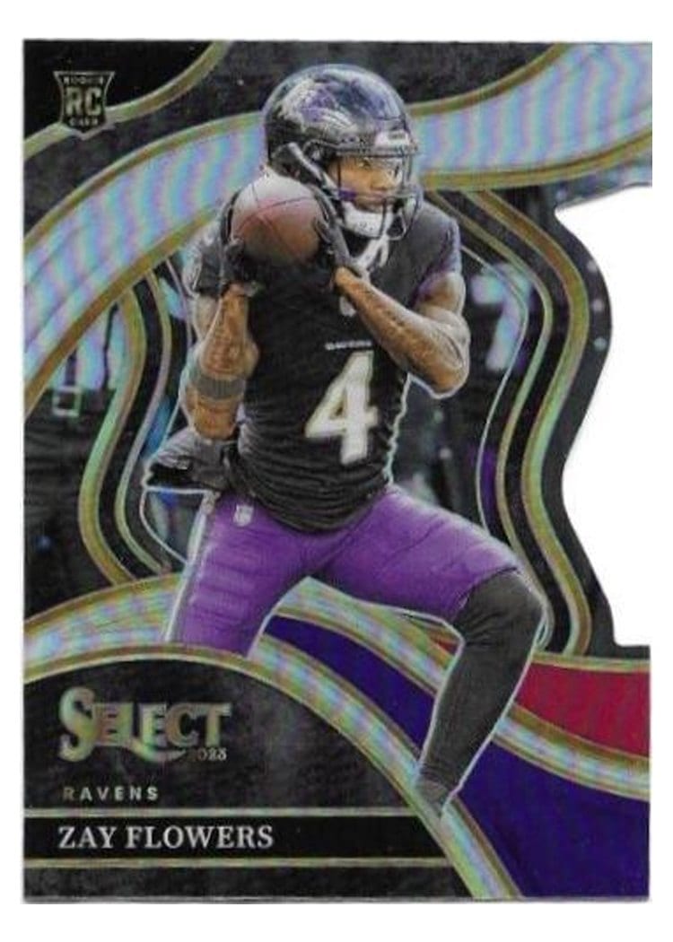 2023 Panini Select Base Set Zay Flowers #201 card