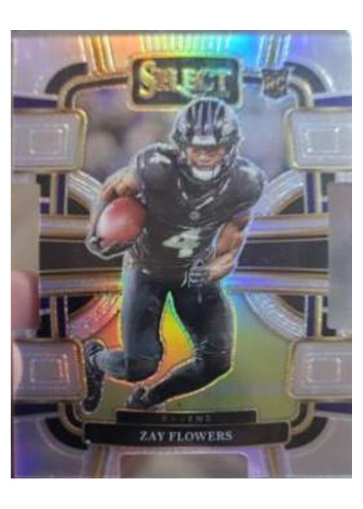 2023 Panini Select Base Set Zay Flowers #201 card