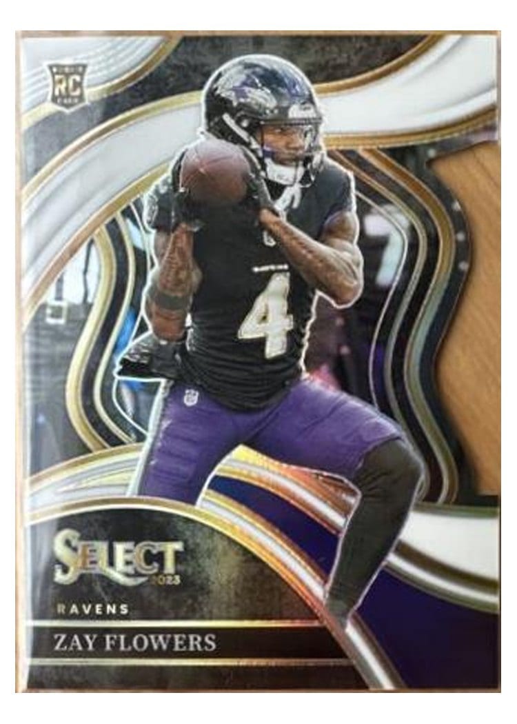 2023 Panini Select Base Set Zay Flowers #201 card