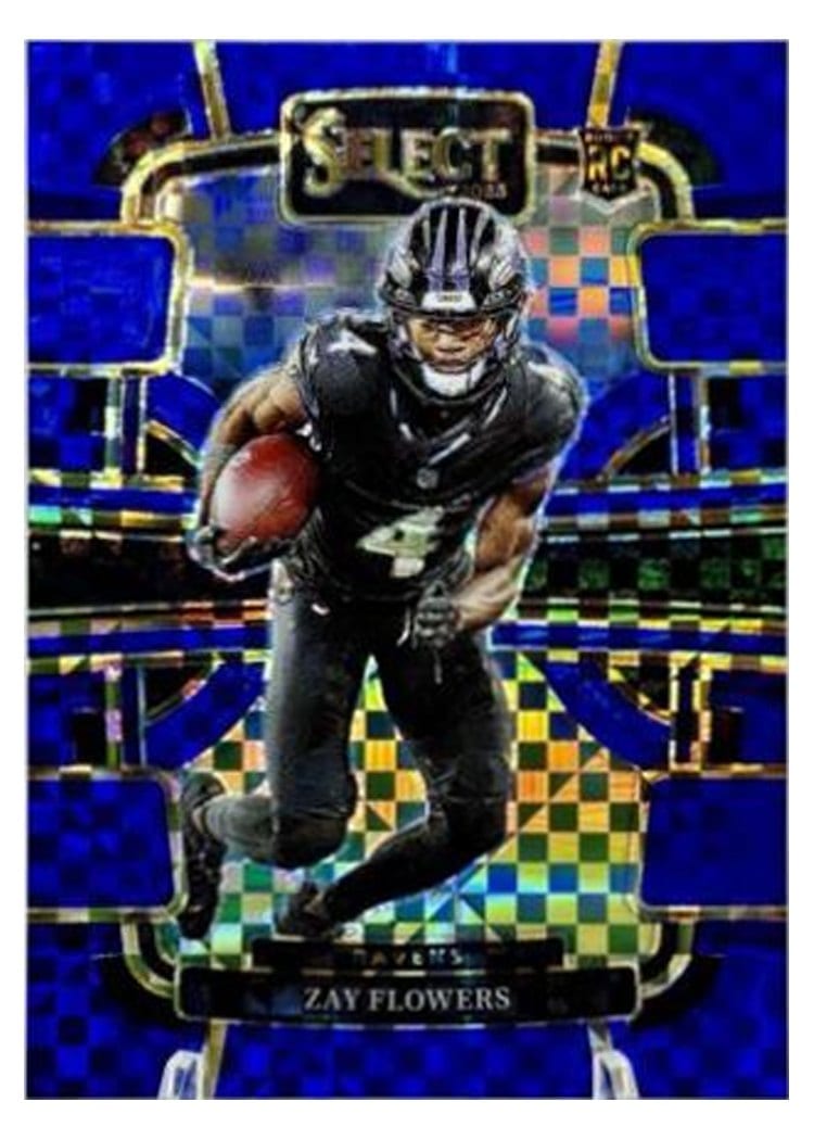 2023 Panini Select Base Set Zay Flowers #201 card