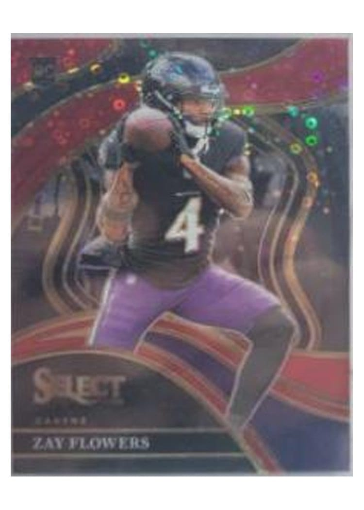 2023 Panini Select Base Set Zay Flowers #201 card