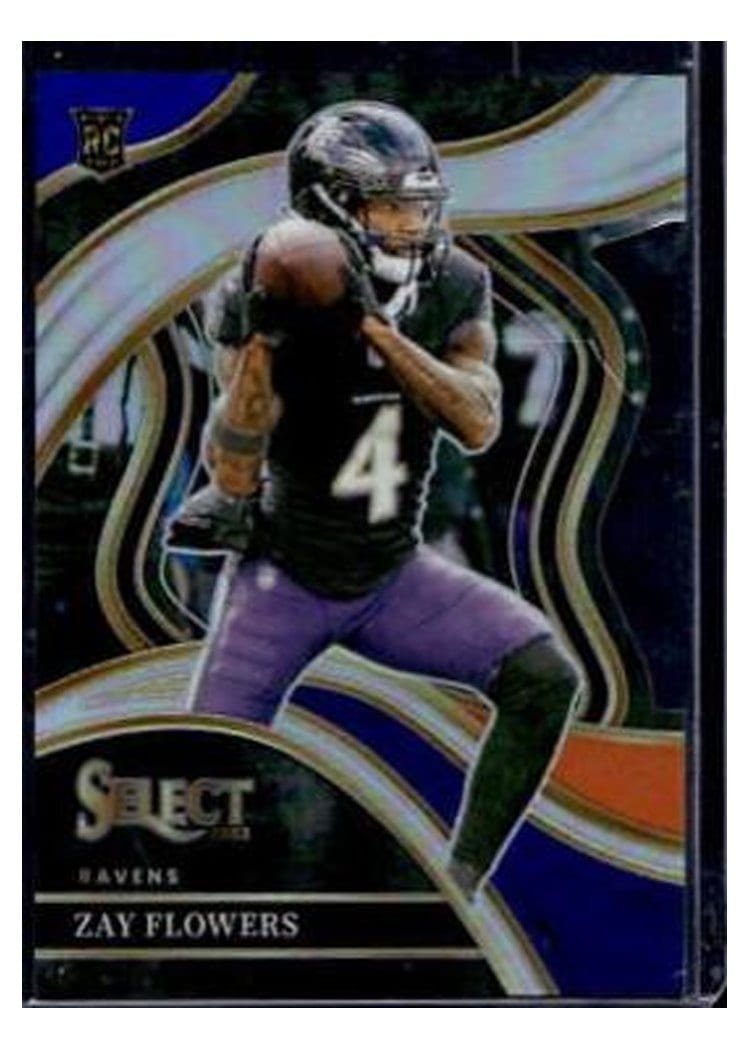 2023 Panini Select Base Set Zay Flowers #201 card