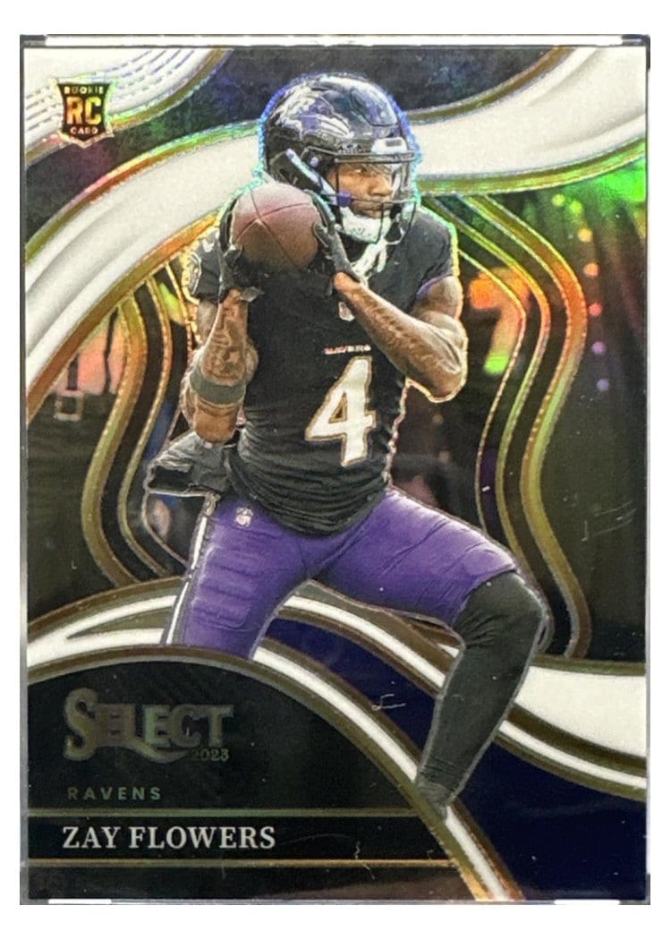 2023 Panini Select Base Set Zay Flowers #201 card