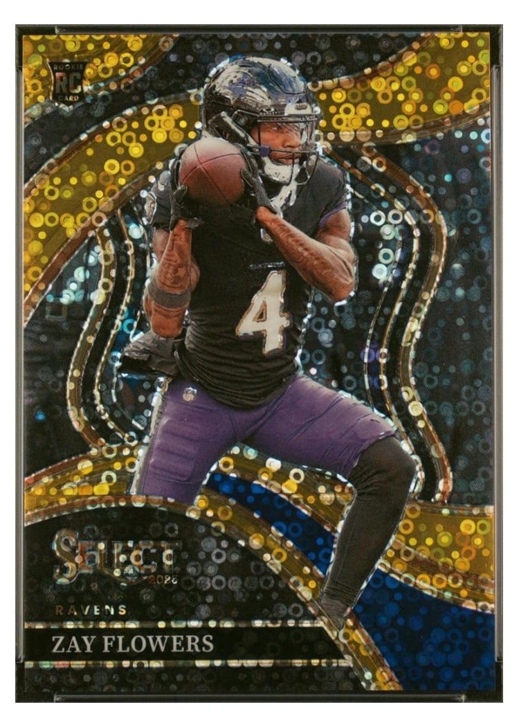 2023 Panini Select Base Set Zay Flowers #201 card