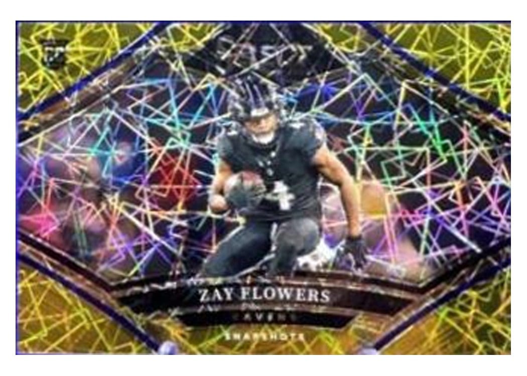 2023 Panini Select Base Set Zay Flowers #201 card