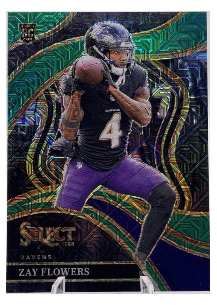 2023 Panini Select Base Set Zay Flowers #201 card