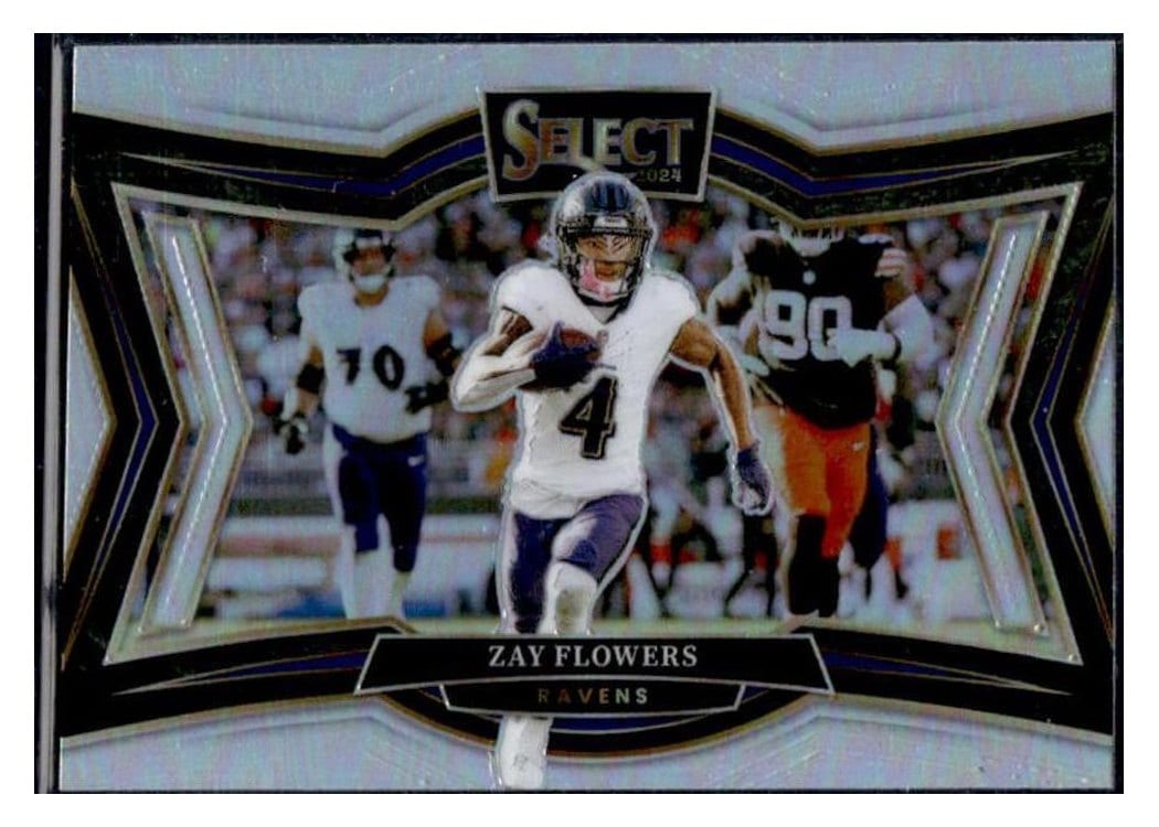 2024 Panini Select Base Set Zay Flowers #401 card