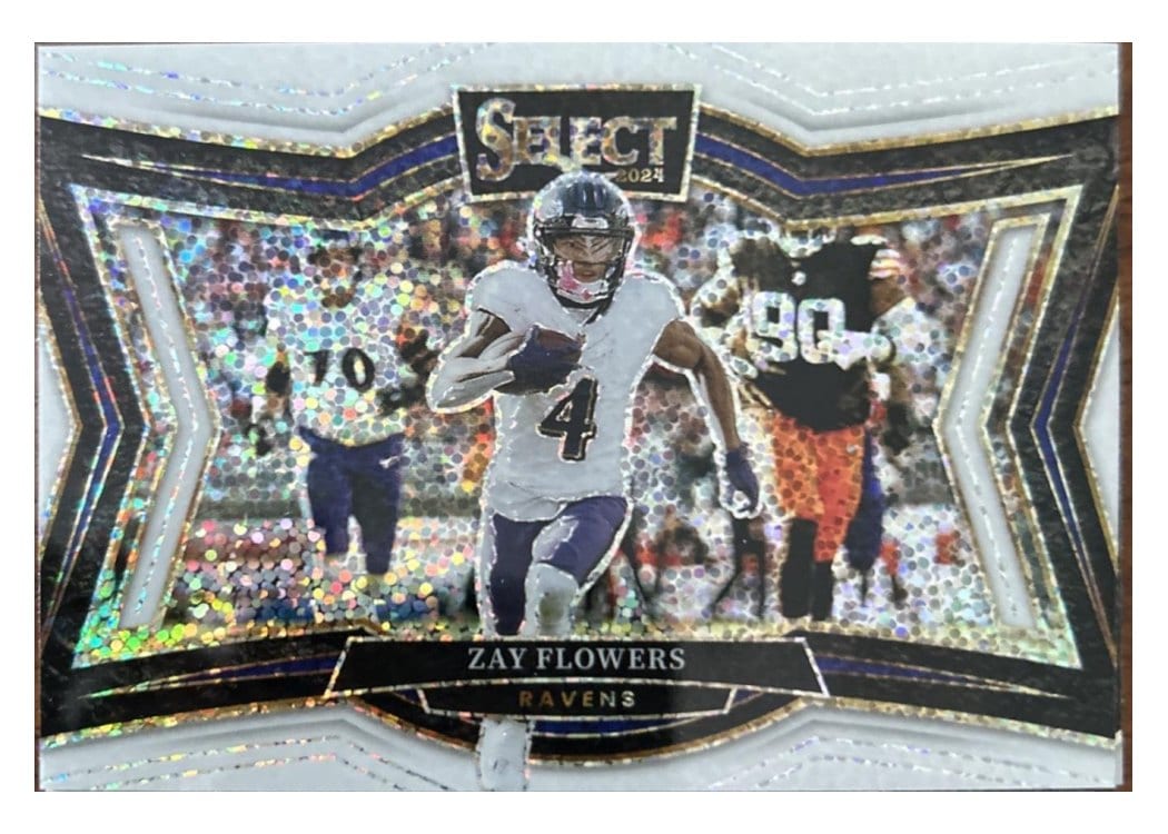 2024 Panini Select Base Set Zay Flowers #401 card