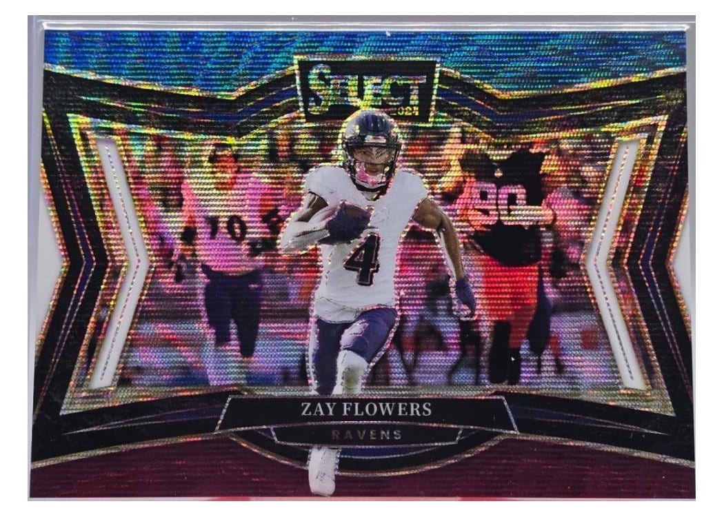 2024 Panini Select Base Set Zay Flowers #401 card