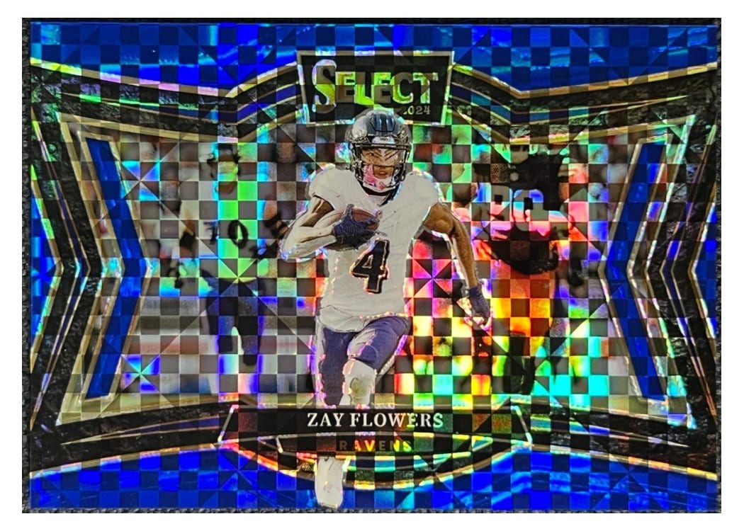 2024 Panini Select Base Set Zay Flowers #401 card
