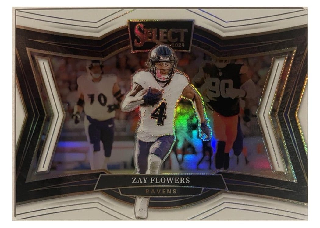 2024 Panini Select Base Set Zay Flowers #401 card