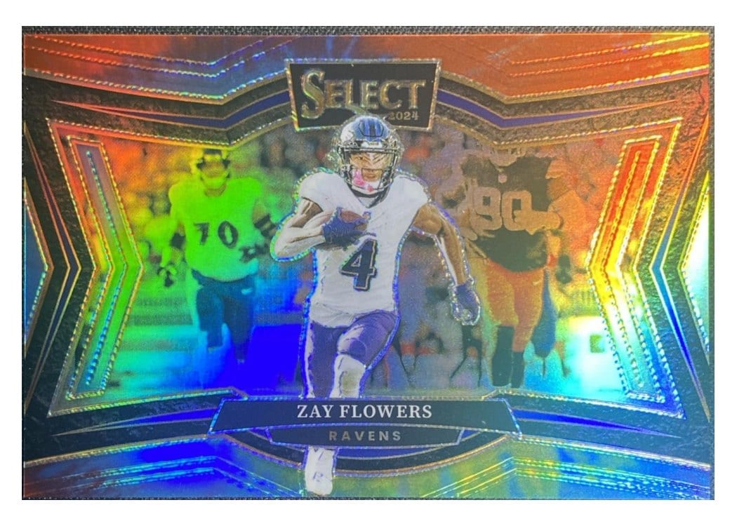 2024 Panini Select Base Set Zay Flowers #401 card