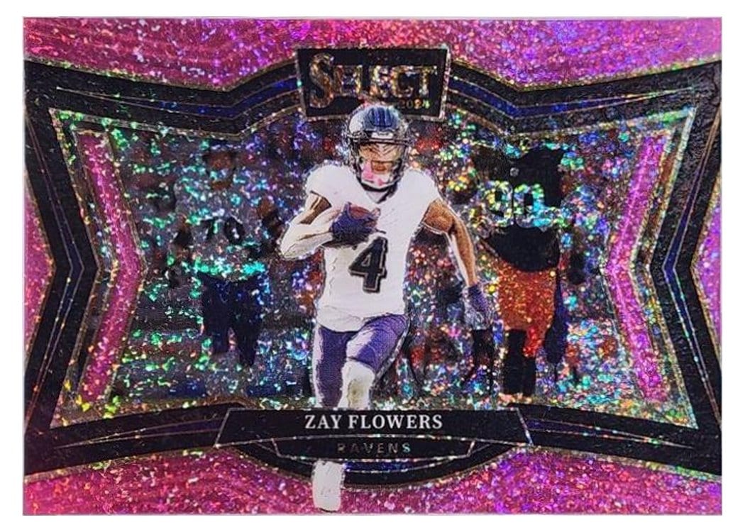 2024 Panini Select Base Set Zay Flowers #401 card