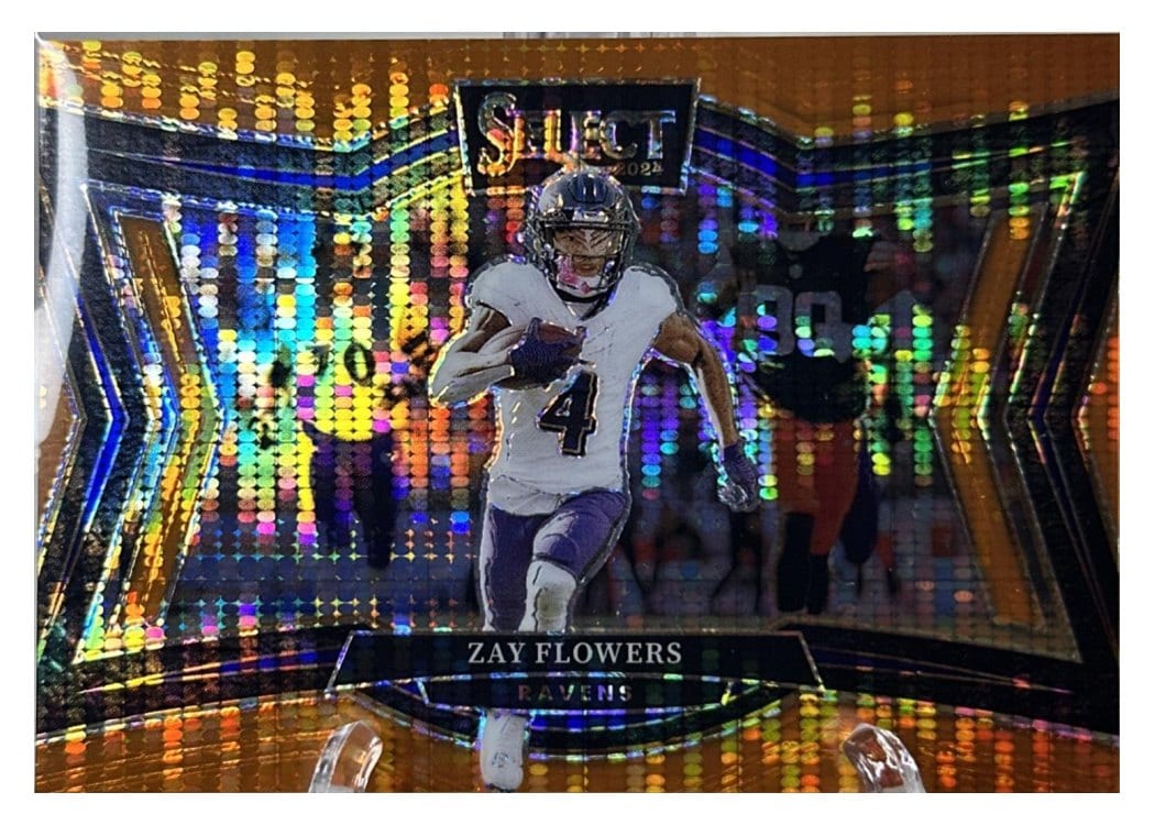 2024 Panini Select Base Set Zay Flowers #401 card