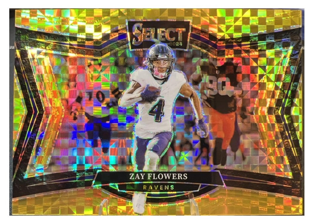 2024 Panini Select Base Set Zay Flowers #401 card
