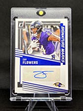 2025 Donruss Signature Marks Zay Flowers #SM-ZFS