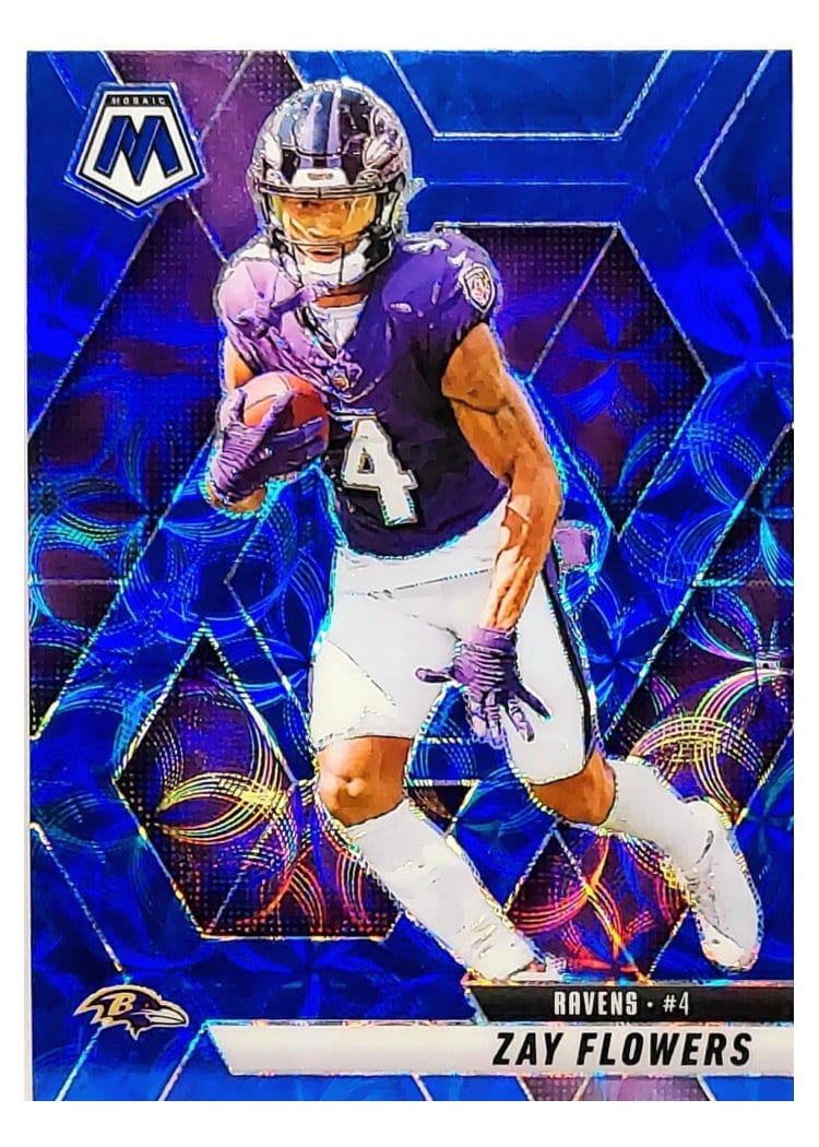2025 Panini Mosaic Base Set Zay Flowers #126 card