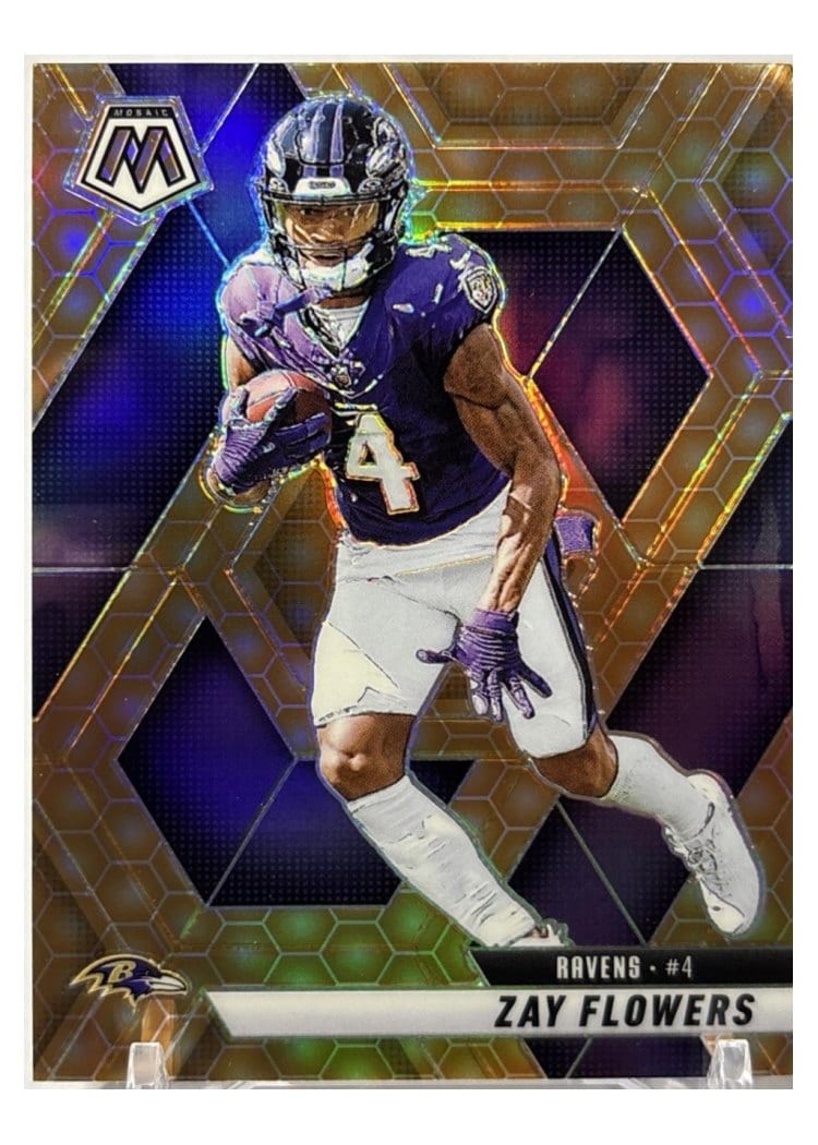 2025 Panini Mosaic Base Set Zay Flowers #126 card