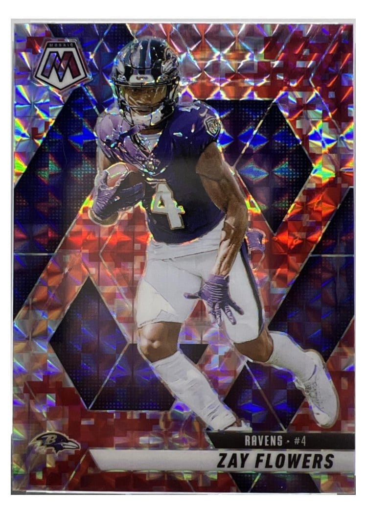 2025 Panini Mosaic Base Set Zay Flowers #126 card