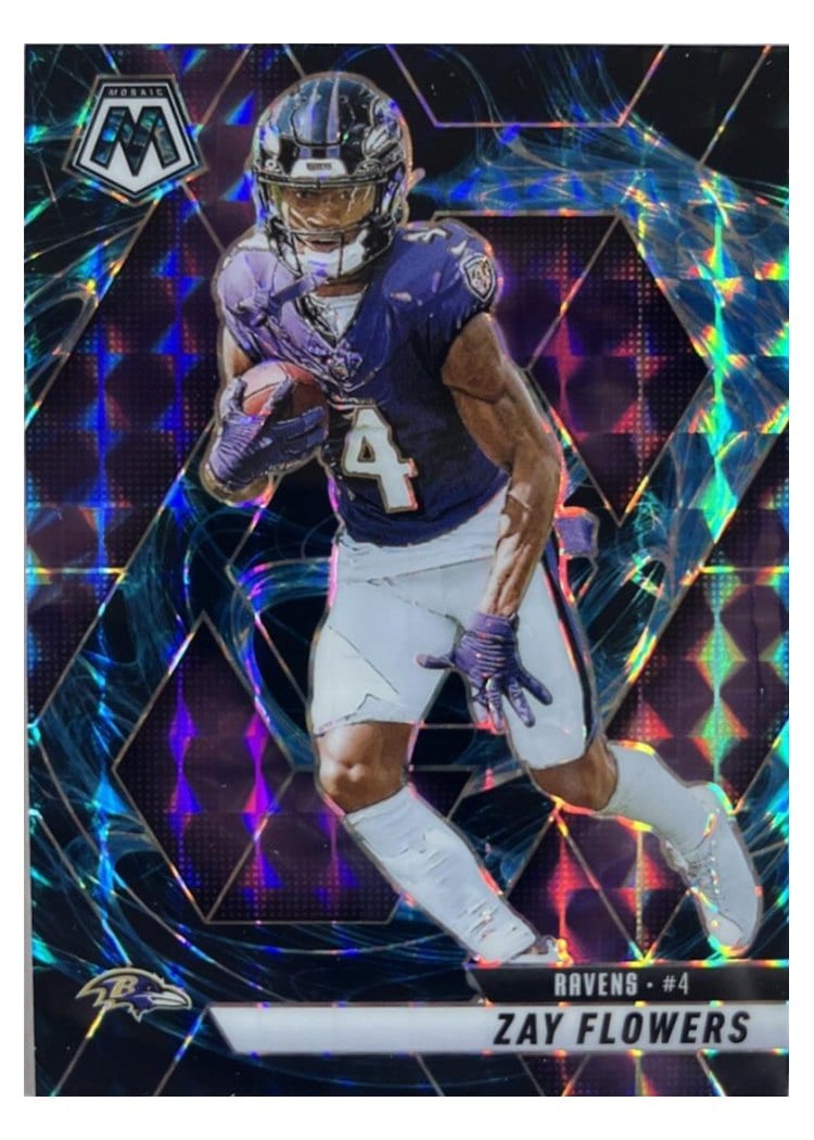2025 Panini Mosaic Base Set Zay Flowers #126 card