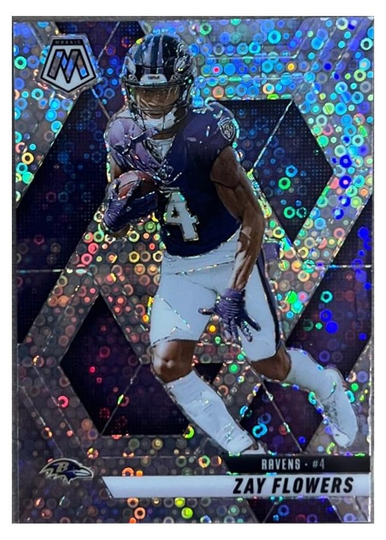 2025 Panini Mosaic Base Set Zay Flowers #126 card