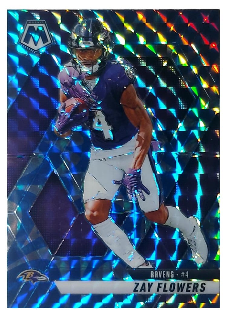 2025 Panini Mosaic Base Set Zay Flowers #126 card