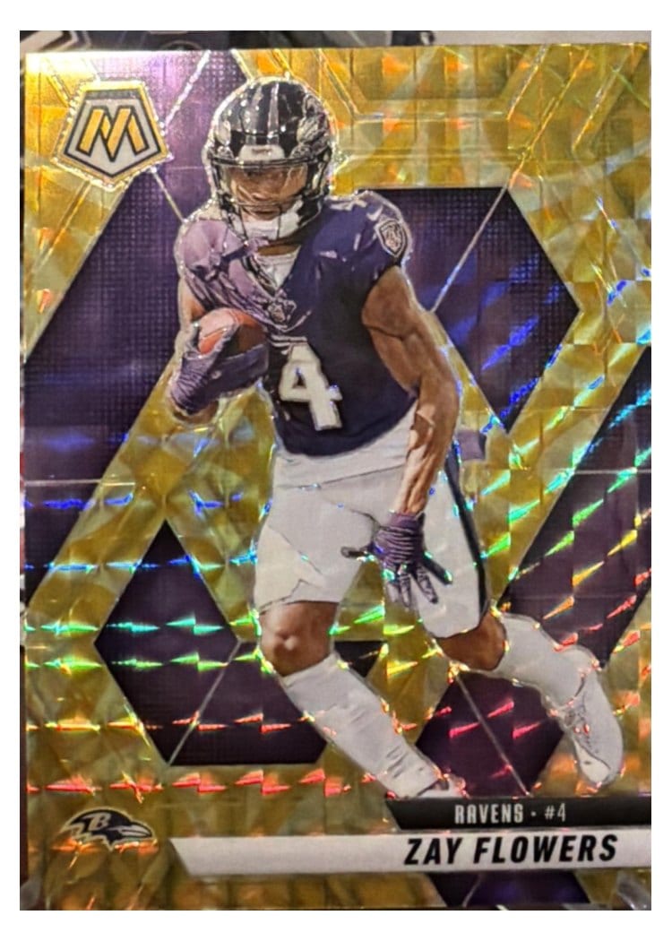 2025 Panini Mosaic Base Set Zay Flowers #126 card