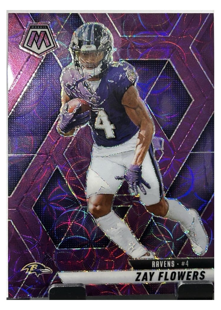 2025 Panini Mosaic Base Set Zay Flowers #126 card