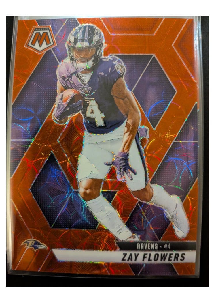 2025 Panini Mosaic Base Set Zay Flowers #126 card