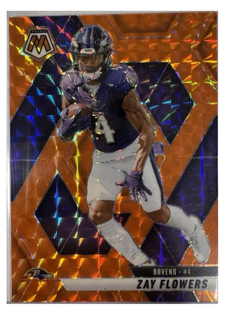 2025 Panini Mosaic Base Set Zay Flowers #126 card