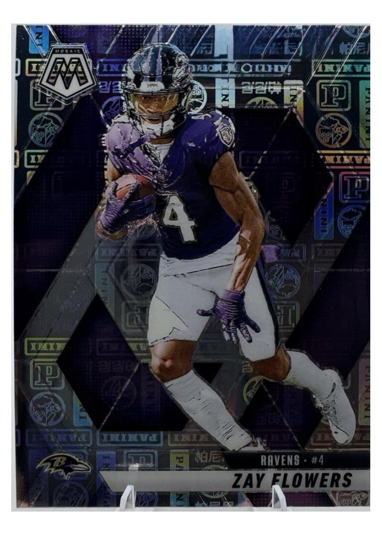 2025 Panini Mosaic Base Set Zay Flowers #126 card