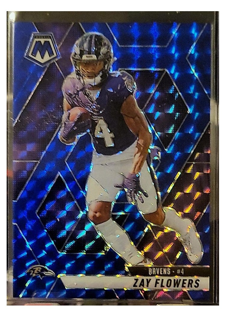 2025 Panini Mosaic Base Set Zay Flowers #126 card