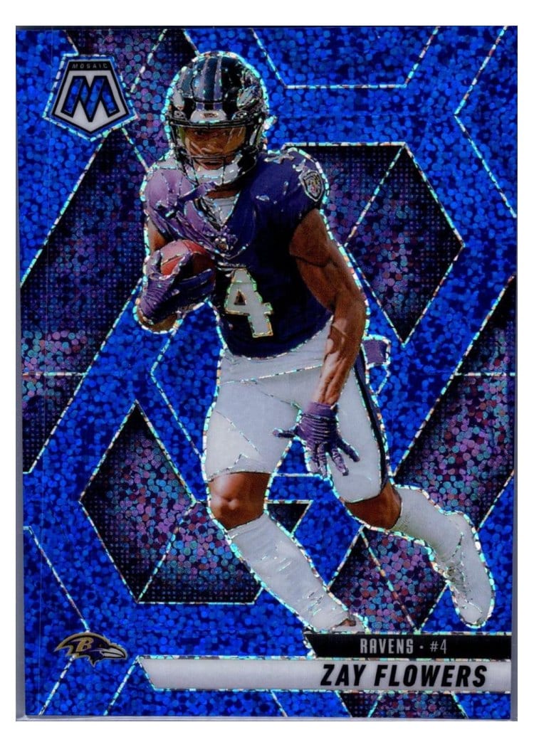 2025 Panini Mosaic Base Set Zay Flowers #126 card