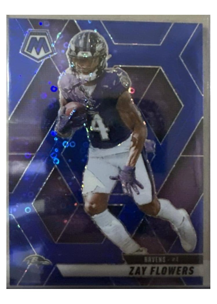 2025 Panini Mosaic Base Set Zay Flowers #126 card