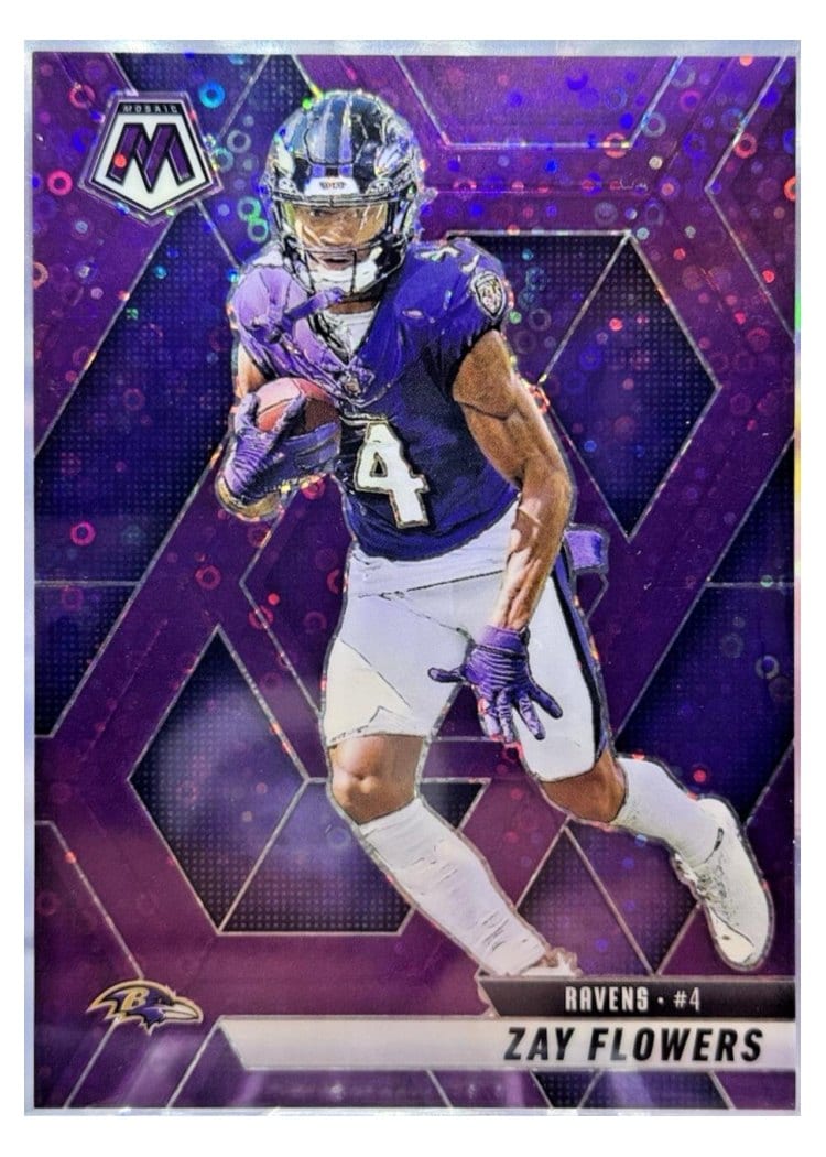 2025 Panini Mosaic Base Set Zay Flowers #126 card
