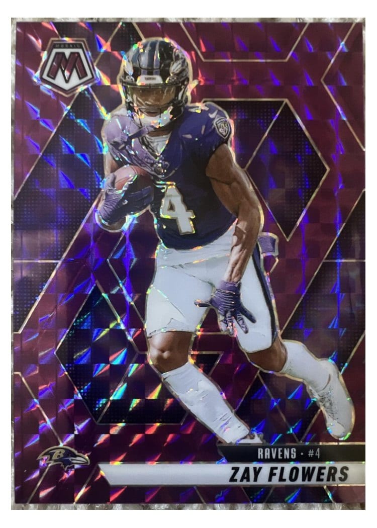 2025 Panini Mosaic Base Set Zay Flowers #126 card