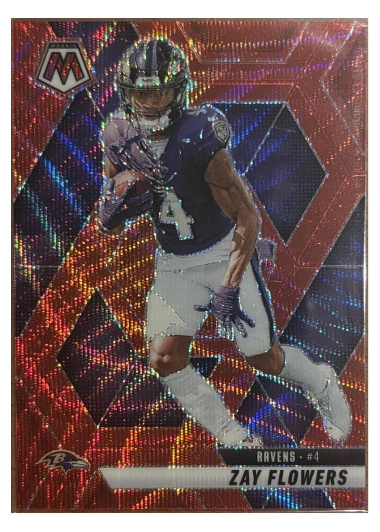 2025 Panini Mosaic Base Set Zay Flowers #126 card